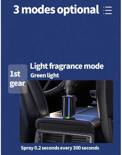 Arome City - Ultrasonic Smart Car Diffuser Mini - Aroma Diffuser