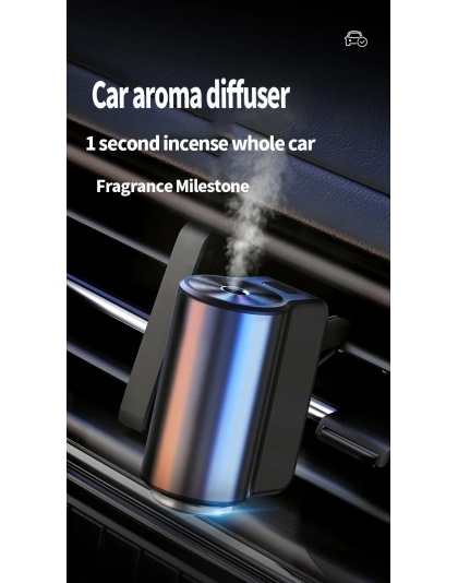 Arome City - Ultrasonic Smart Car Diffuser Mini - Aroma Diffuser